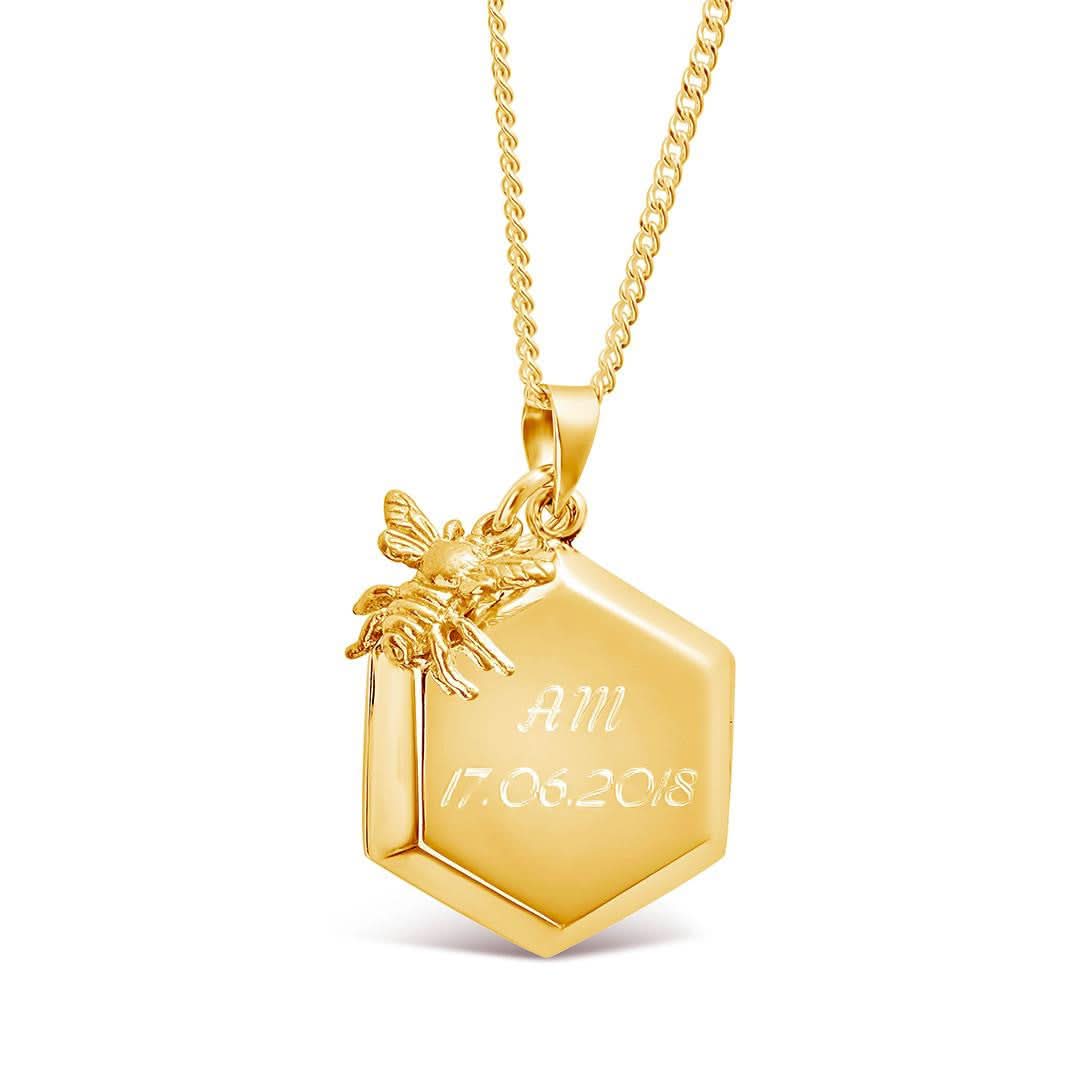 Bee Locket Gold + Photos - Image 7