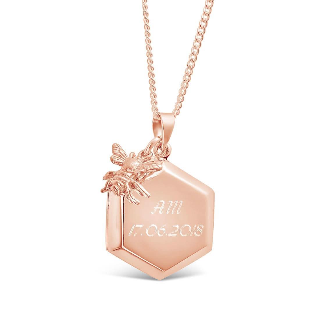 Bee Locket Rose Gold + Photos - Image 7