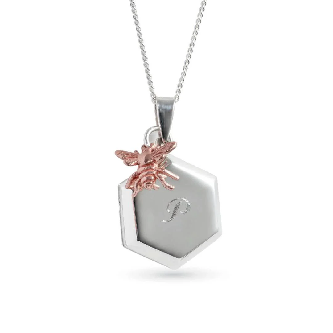 Bee Locket Silver + Photos - Image 3