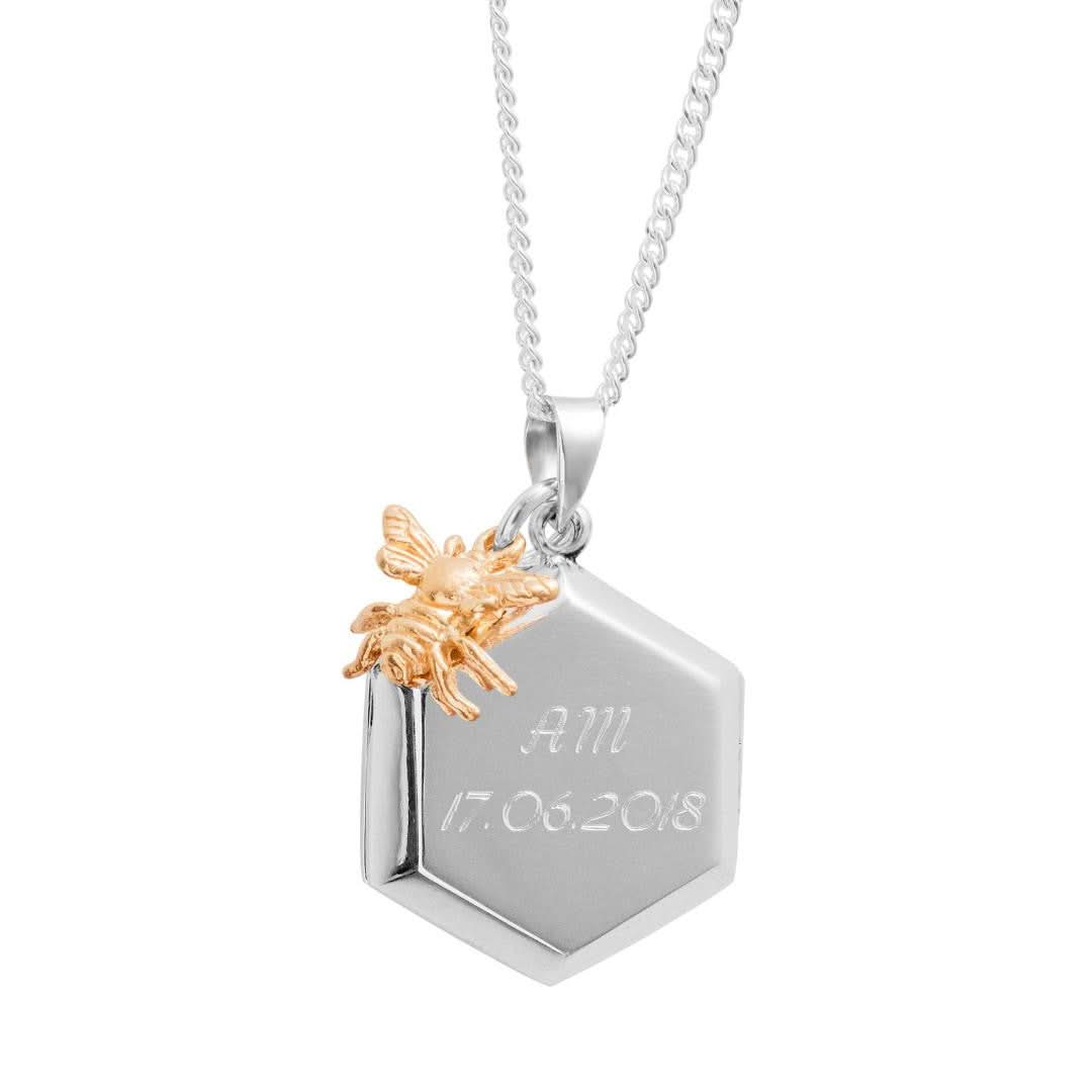 Bee Locket Silver + Photos - Image 6