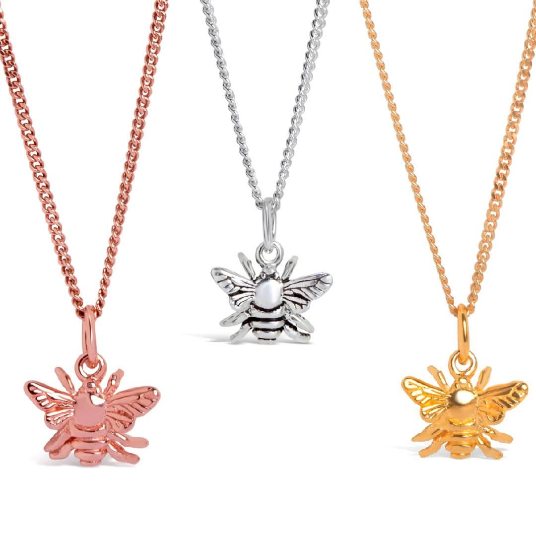 Bee Pendant | Gold - Image 3