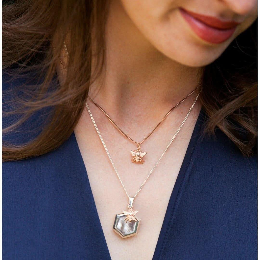 Bee Pendant | Gold - Image 5