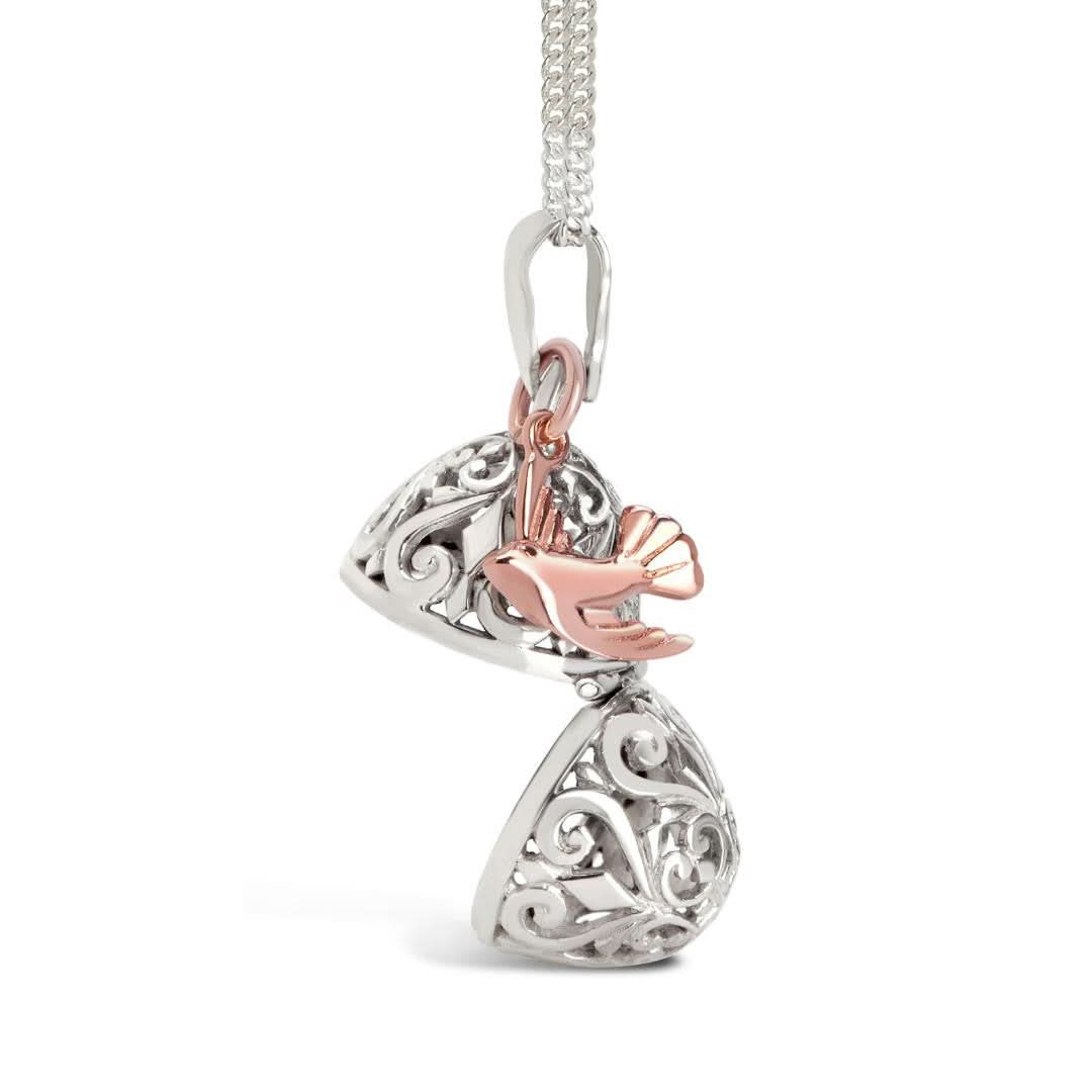 Bird Locket | Silver - Image 11