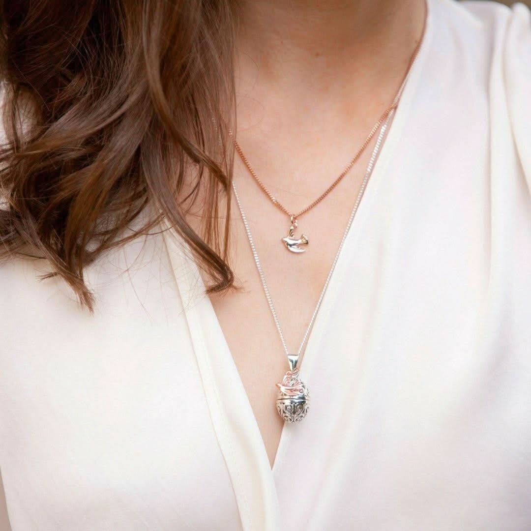 Bird Locket | Silver - Image 8