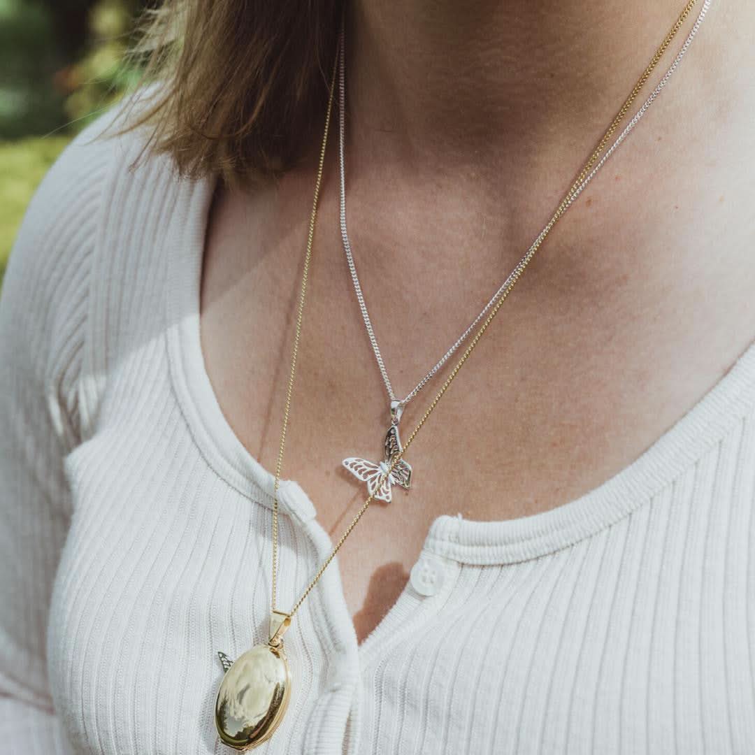 Butterfly Pendant | Silver - Image 4