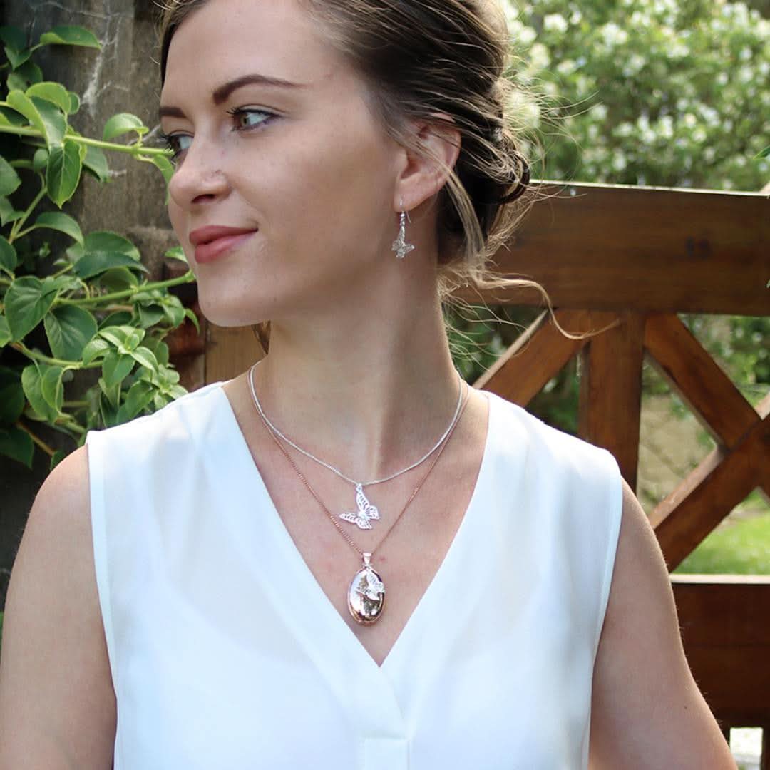 Butterfly Pendant | Silver - Image 6