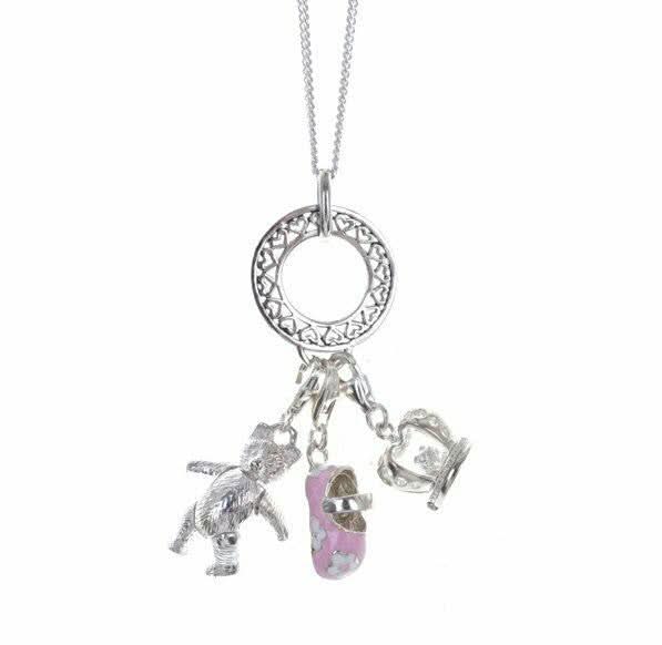 Charm Carrier Pendant | Silver - Image 3