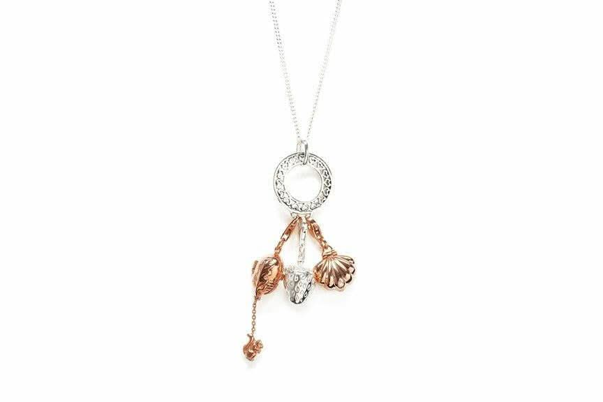 Charm Carrier Pendant | Silver - Image 5