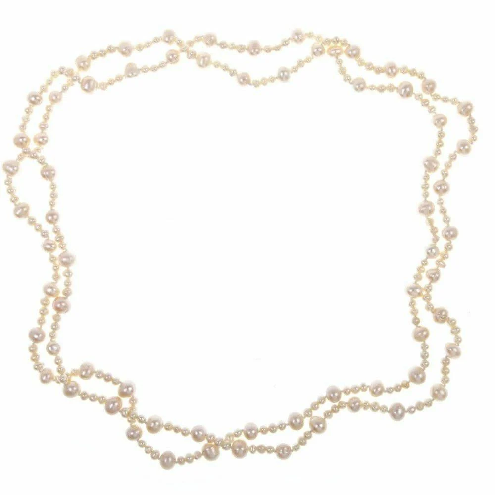 Eternal Pearl Necklace | Champagne - Image 3
