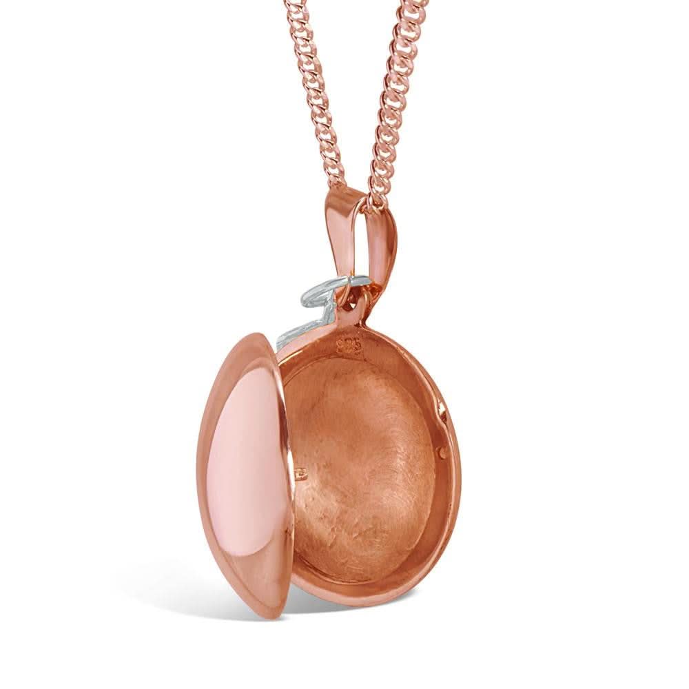 Feather Locket | Rose Gold - Image 7