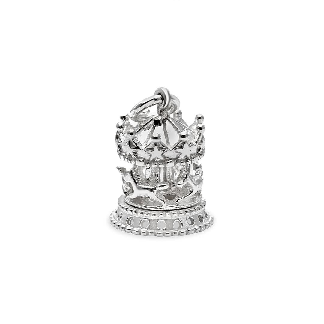 Magical Charm Necklace | Carousel - Happiness - Silver - Image 3