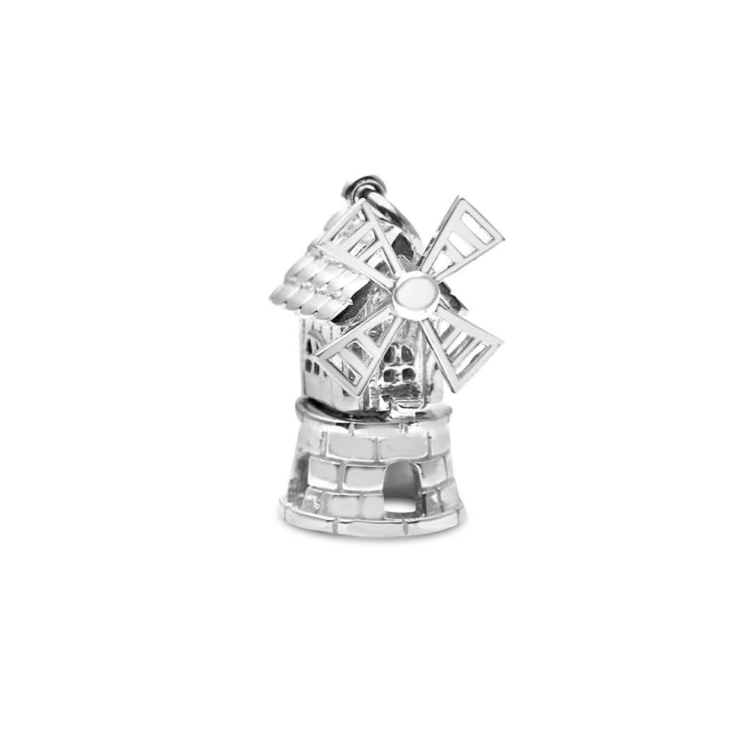 Magical Charm Necklace | Peace - Windmill -Silver - Image 3