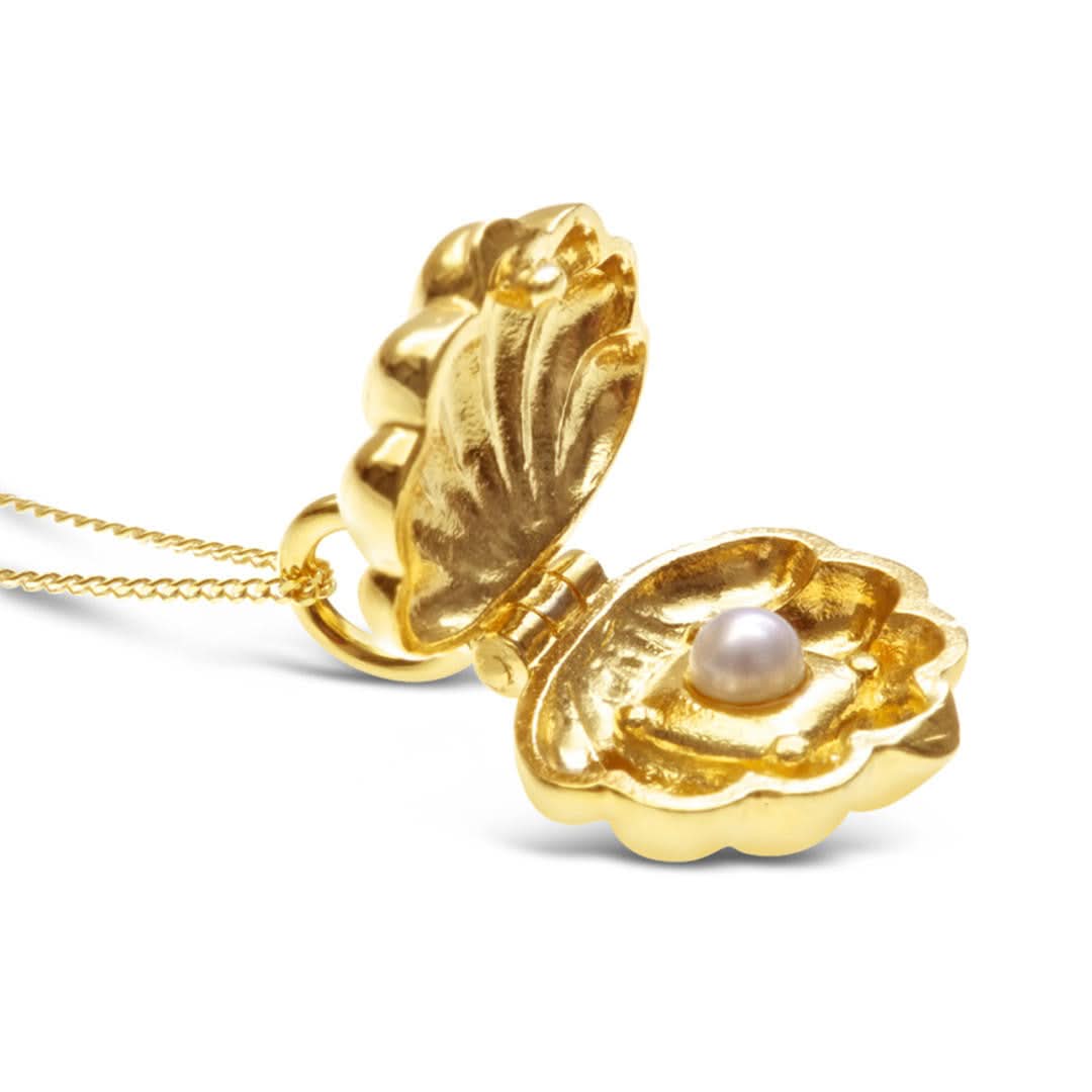 Magical Charm Necklace | Shell - Luck - Gold - Image 3