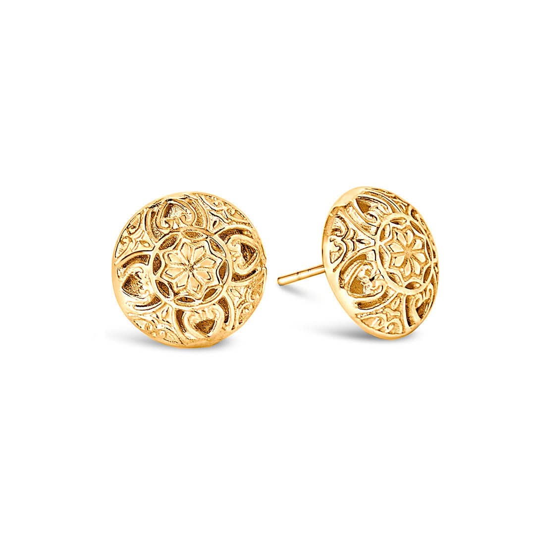 Memory Keeper Earrings | Gold - Image 5