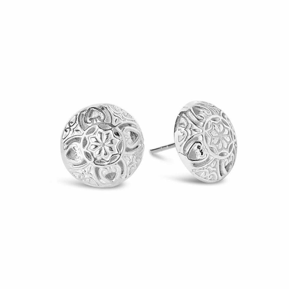 Memory Keeper Earrings | Silver - Image 3