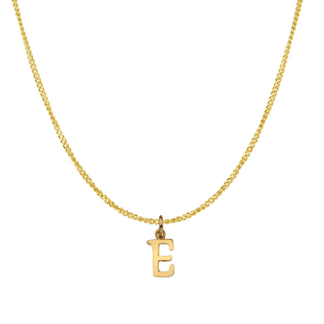 Handcrafted 9ct Gold Personalised Initial Necklace - Image 19