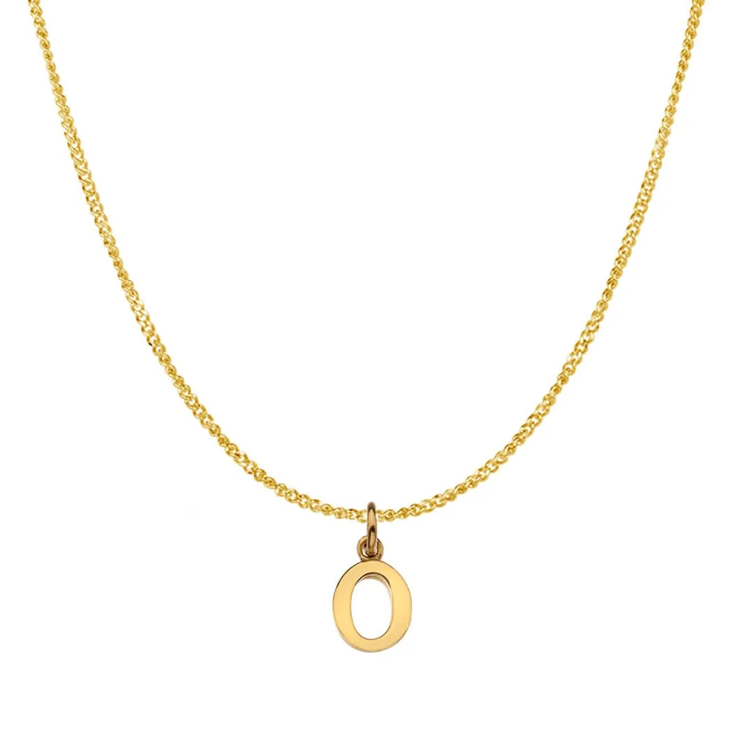 Handcrafted 9ct Gold Personalised Initial Necklace - Image 29