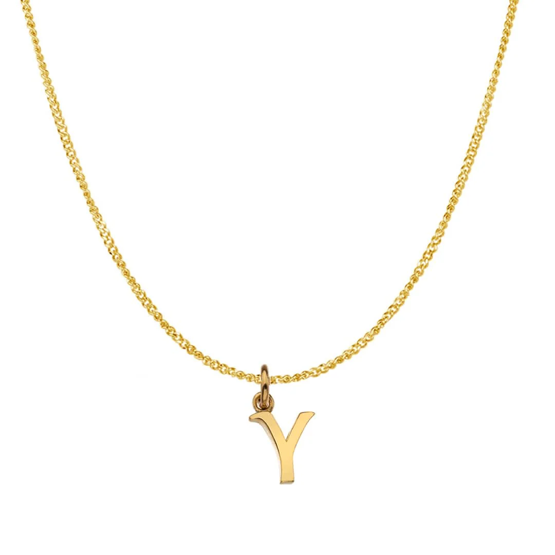 Handcrafted 9ct Gold Personalised Initial Necklace - Image 39