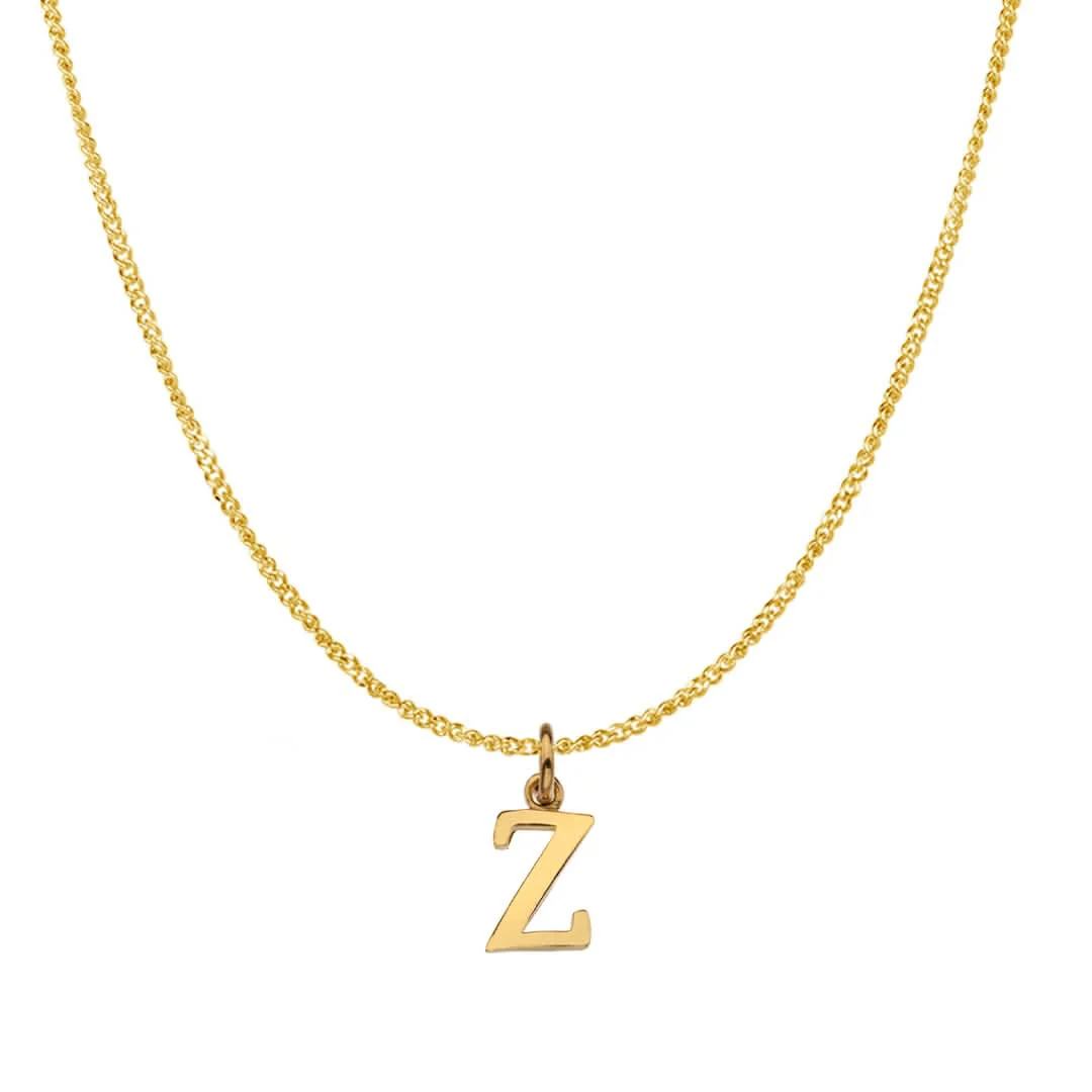 Handcrafted 9ct Gold Personalised Initial Necklace - Image 40