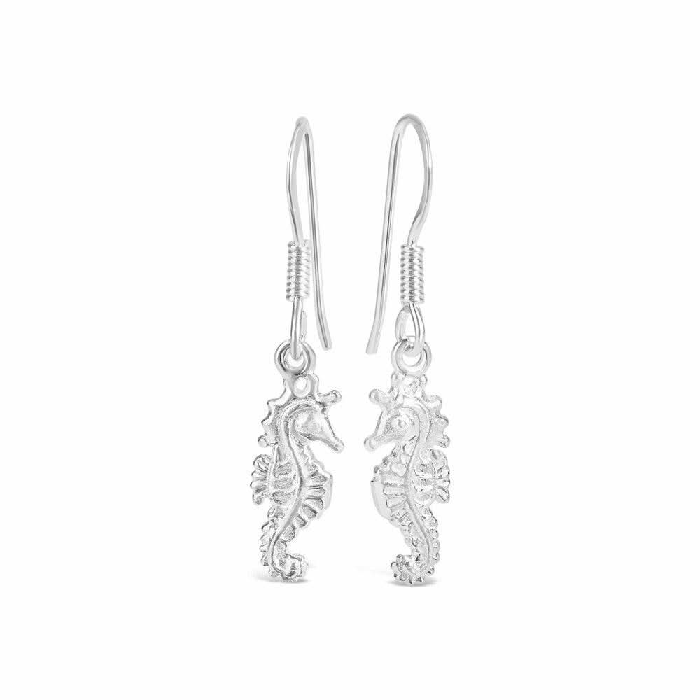 Seahorse Earrings | Silver - Image 3