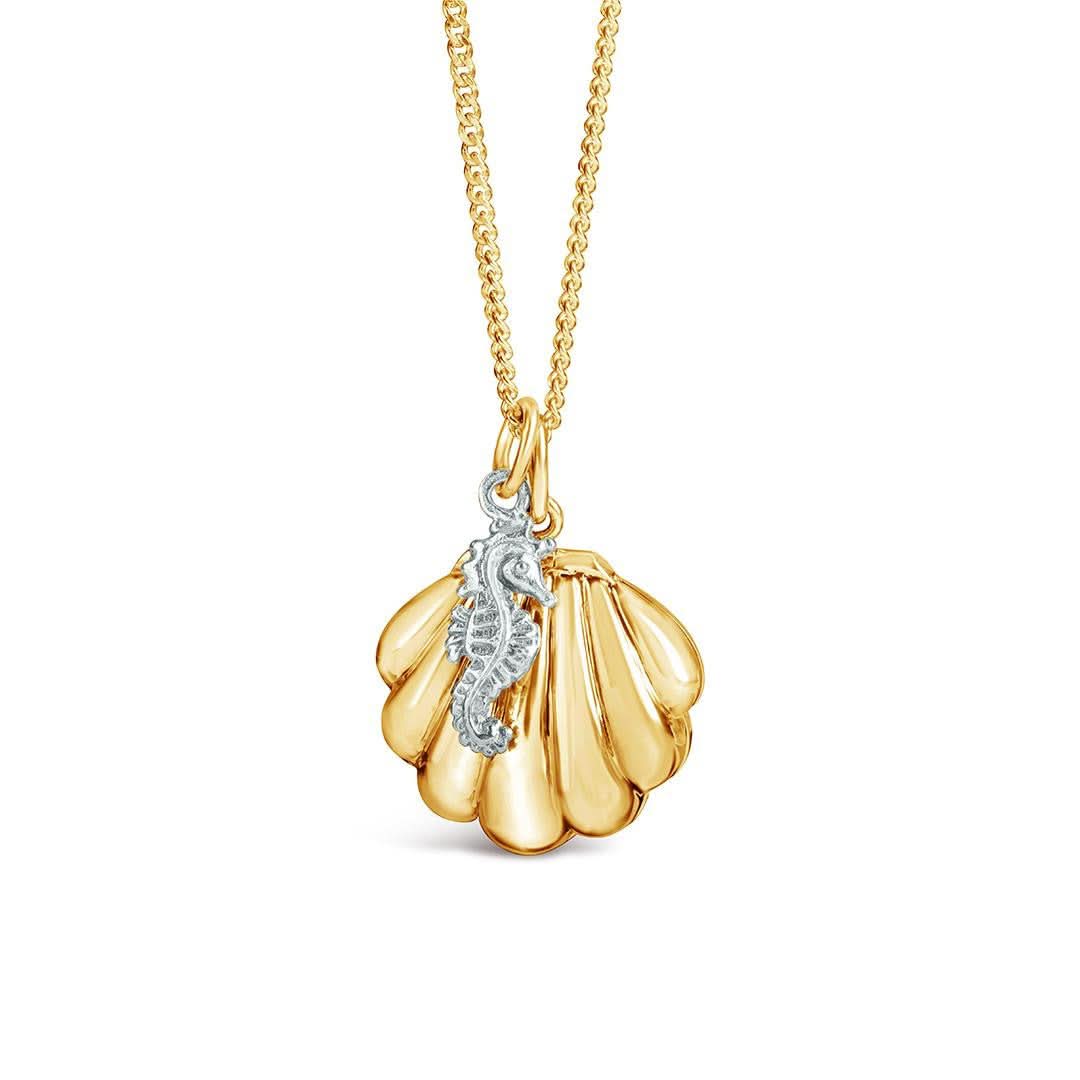 Seahorse Locket | Gold - Image 5