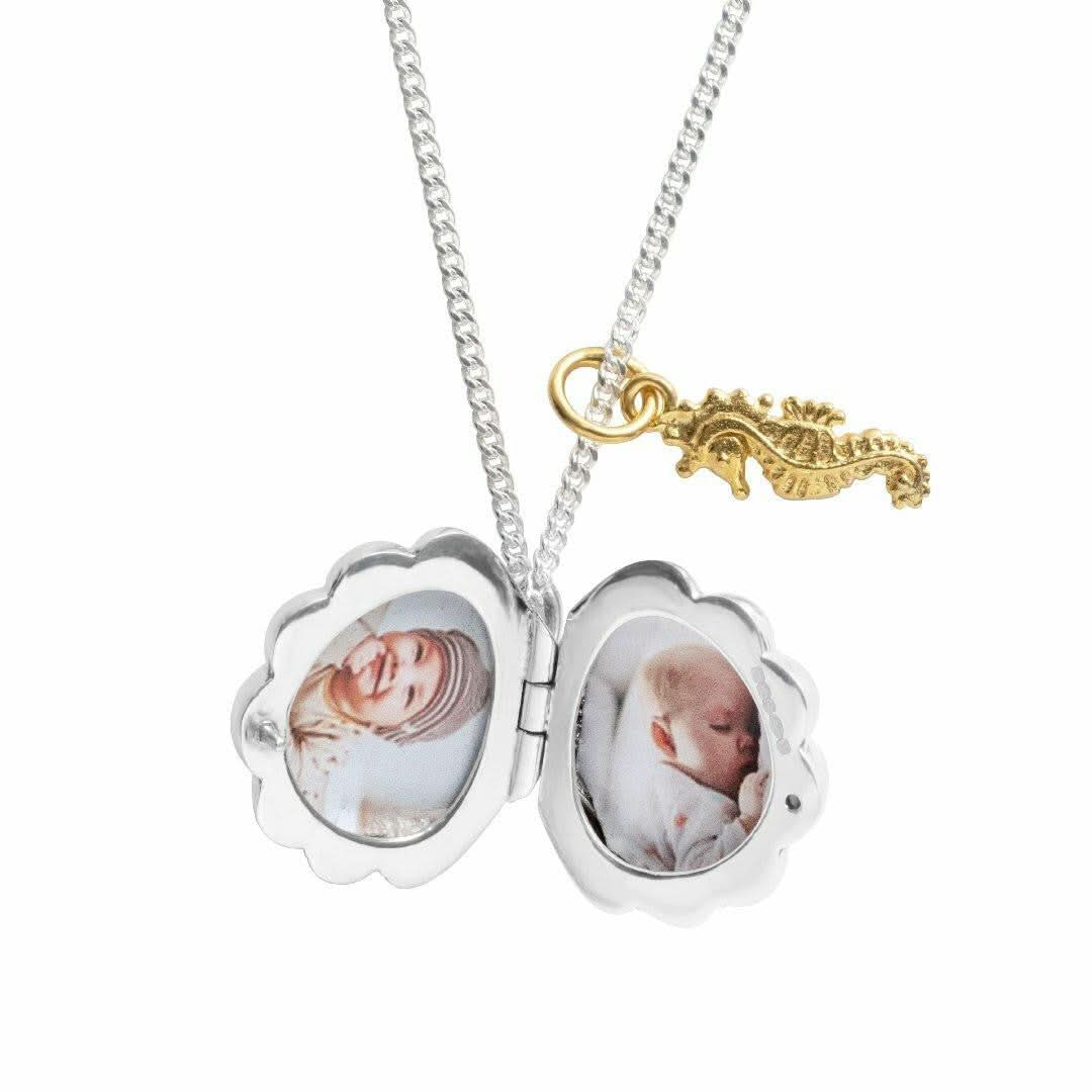 Seahorse Locket | Silver - Image 5