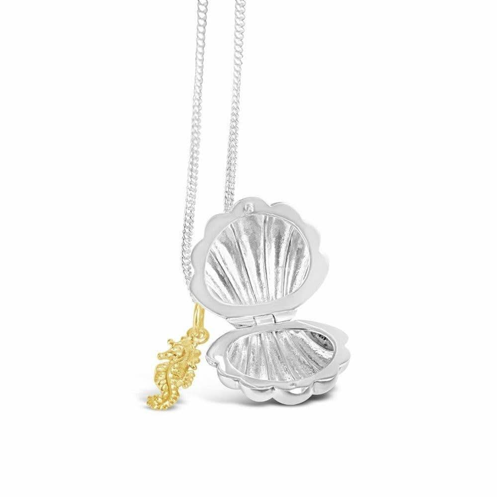 Seahorse Locket | Silver - Image 6