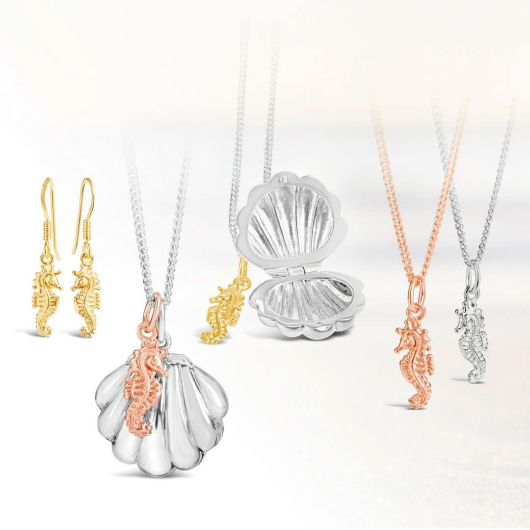 Seahorse Pendant | Rose Gold - Image 5