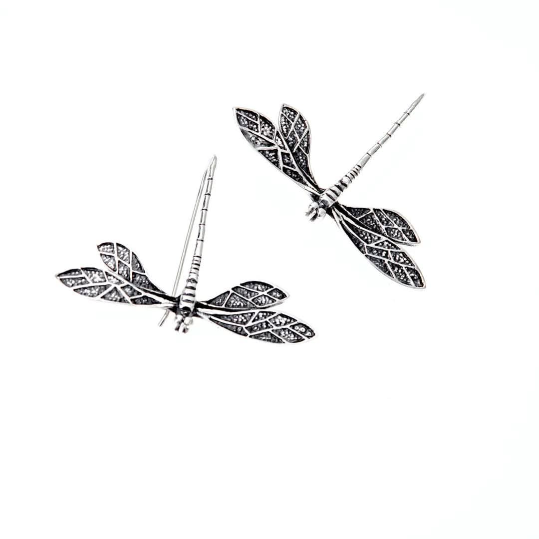 Silver Dragonfly Pendant - Image 5