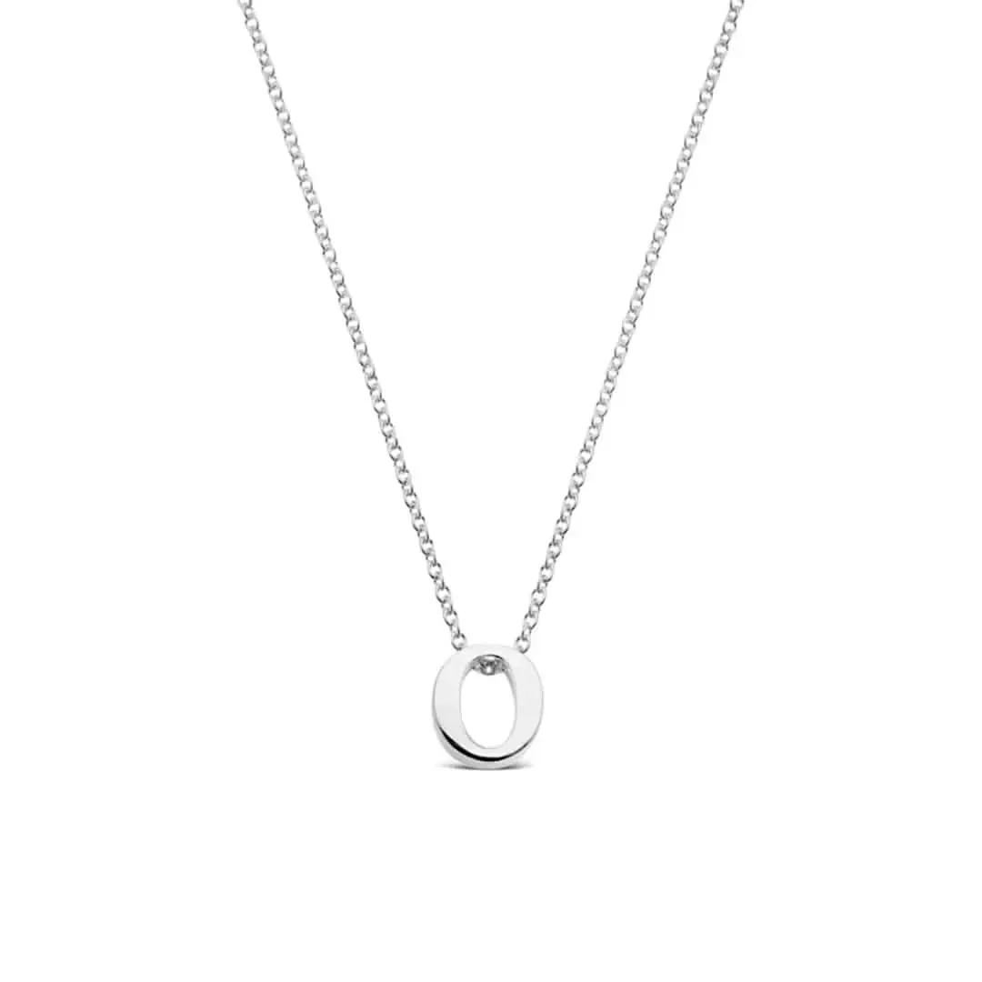 Silver Initial Necklace - A to Z - Image 28