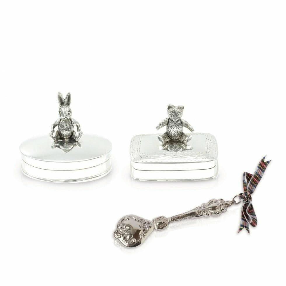 Silver Teddy Keepsake Box - Image 8
