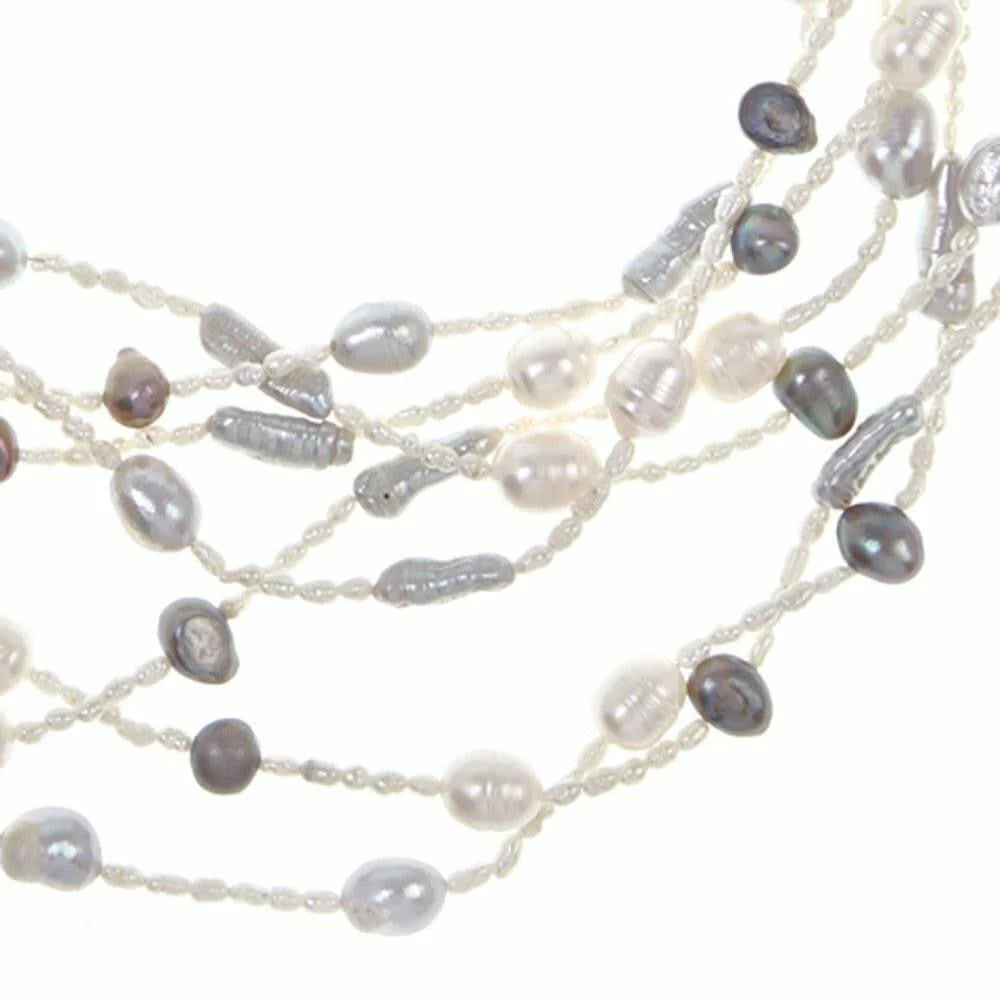 Statement Pearl Necklace - Image 3