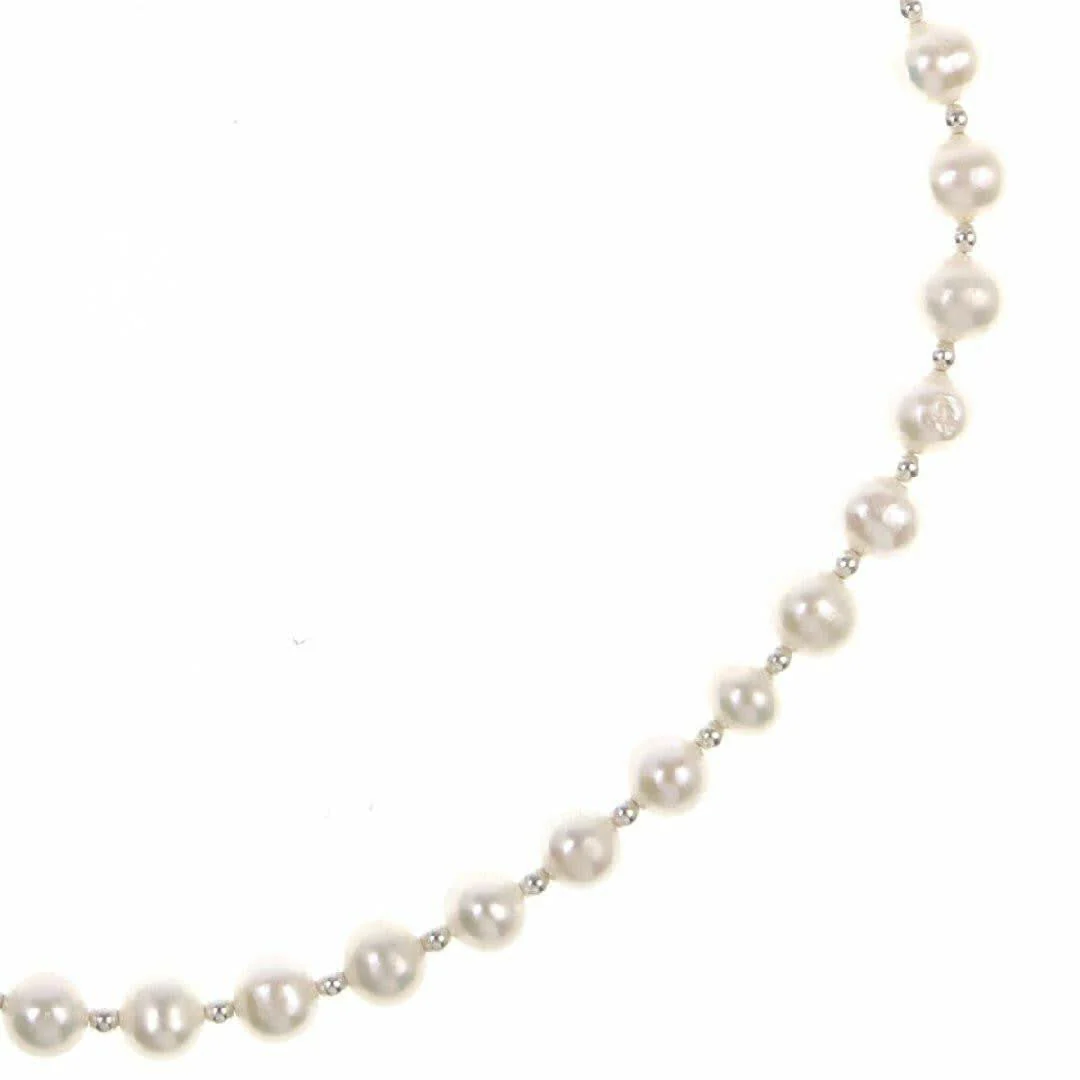 Sterling Pearl Necklace | Ivory - Image 3